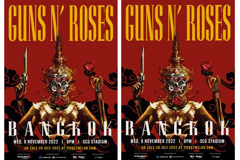 ตำนานวงร็อค Gun N’ Rosesกลับมาเมืองไทยอีกครั้ง พ.ย. นี้ กับคอนเสิร์ตสุดยิ่งใหญ่ที่ Thunderdome Stadium