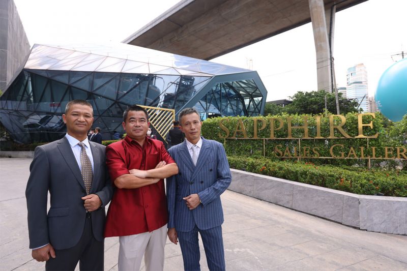 JRY เผยความคืบหน้า 90% Sapphire Luxurious Condominium สาทร-พระราม 3