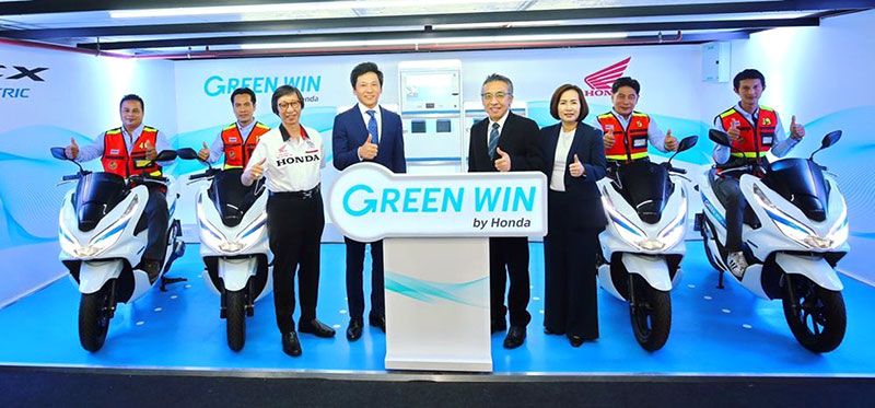 รถจักรยานยนต์ฮอนด้า เดินหน้าพัฒนา EV Ecosystem