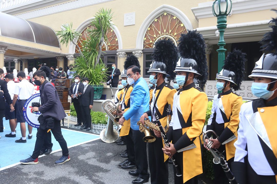 นายกฯปลื้มวงโยธวาทิตโชว์นานาชาติ แนะอย่าเครียด-ขยัน 2 เท่าการเรียนต้องไม่เสีย