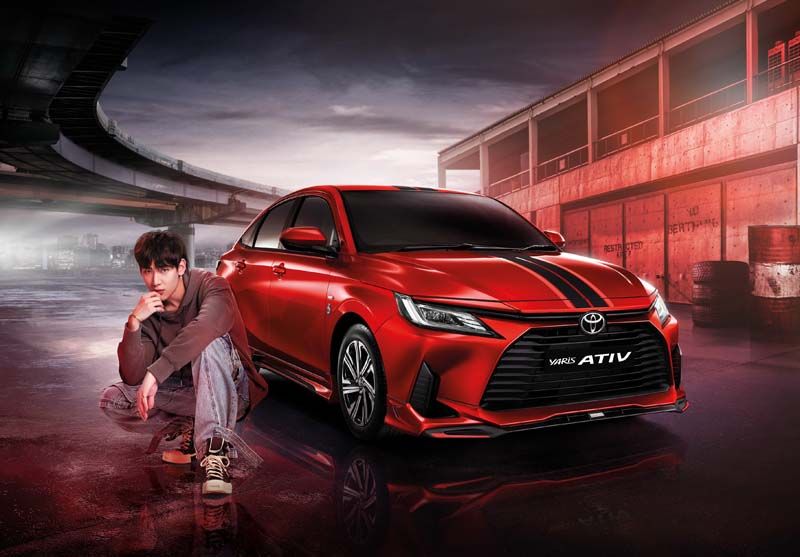 ALL NEW TOYOTA YARIS ATIV  เคาะราคาเริ่มต้น 5.39 แสนบาท