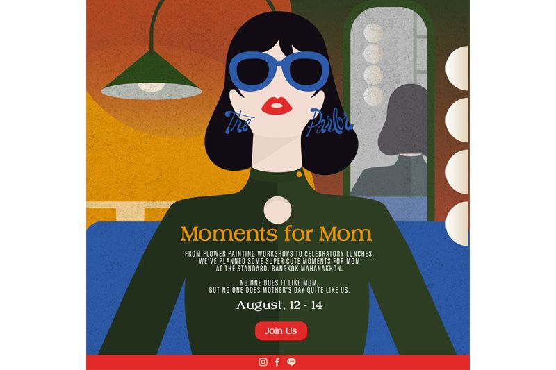 พบกับวันแม่ที่ไม่ธรรมดาพร้อมกิจกรรมสุดปัง Moments for Mom ที่ The Standard, Bangkok Mahanakhon