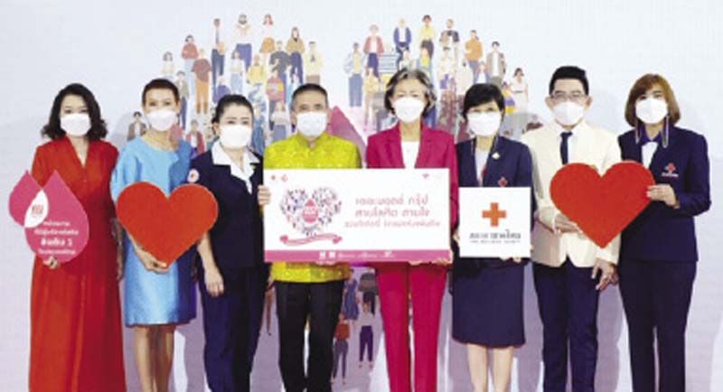 ‘สายโลหิต สายใจ รวมใจภักดิ์ รักแม่แห่งแผ่นดิน’  เดอะมอลล์ กรุ๊ป ชวนบริจาคโลหิต 90 ล้านซีซี