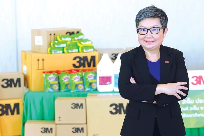 3 เอ็มบริจาคผลิตภัณฑ์ให้แก่ พม.  ส่งต่อช่วยเหลือผู้ขาดแคลนในสังคม