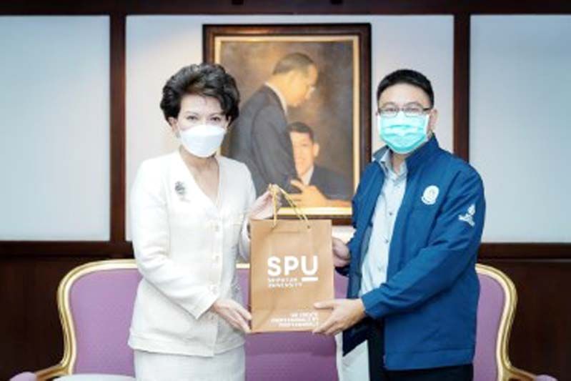 ม.ศรีปทุม ร่วมกิจกรรมสร้างการรับรู้  และประชาสัมพันธ์การประชุม APEC