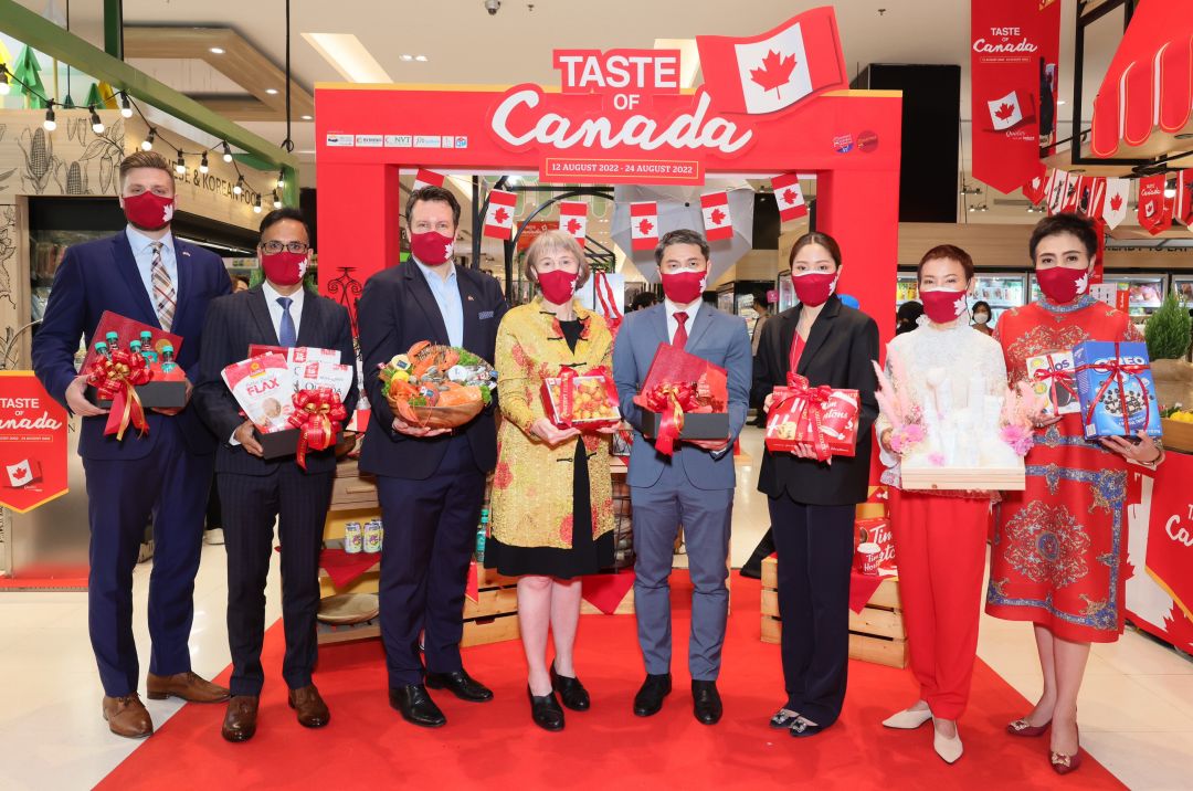 เอกอัครราชทูตแคนาดา ร่วมการันตีความสดใหม่ พร้อมชวนช้อปและลิ้มลองความอร่อยในงาน'Taste Of Canada2022'