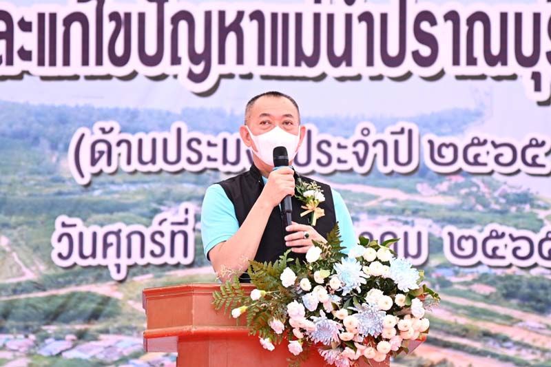 'เฉลิมชัย'นำทีมเกษตรฯ เร่งฟื้นฟูคืนความอุดมสมบูรณ์'แม่น้ำปราณบุรี'