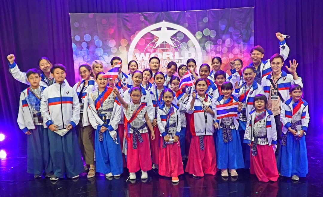 'พิช เดอะโกลเด้นซอง'นำทีมเด็กไทยกวาดรางวัลระดับโลกโครงการ World Championships of Performing Arts