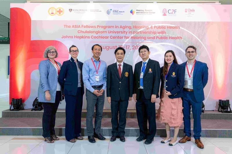 นักวิจัยมหา’ลัยดังสหรัฐฯ John Hopkins ร่วมกับแพทย์จุฬาฯ  ประชุมวิชาการหูตึง ภัยเงียบเสี่ยงสมองเสื่อม