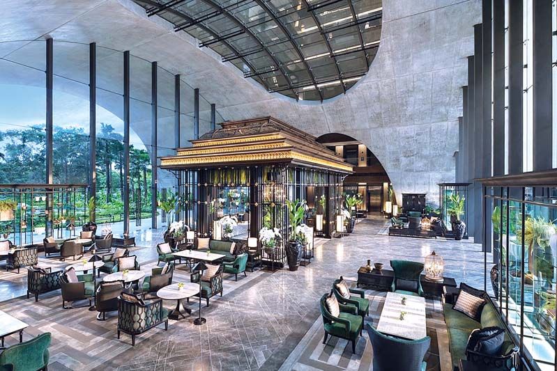 ชุดนํ้าชายามบ่าย The Verdant Afternoon Tea  แรงบันดาลใจจากความยั่งยืน รักษ์โลกและสิ่งแวดล้อม