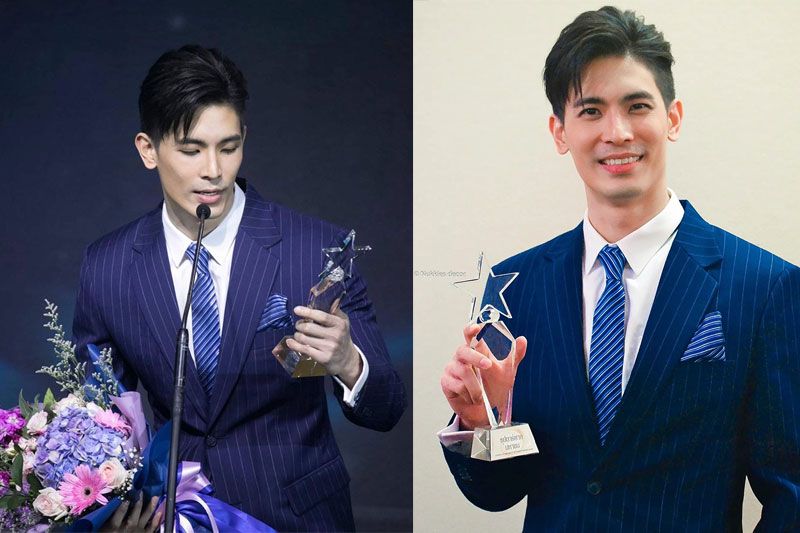 รางวัลที่คู่ควร !! 'สน ยุกต์'สุดปลื้มคว้ารางวัลซุปตาร์ชายมหาชน