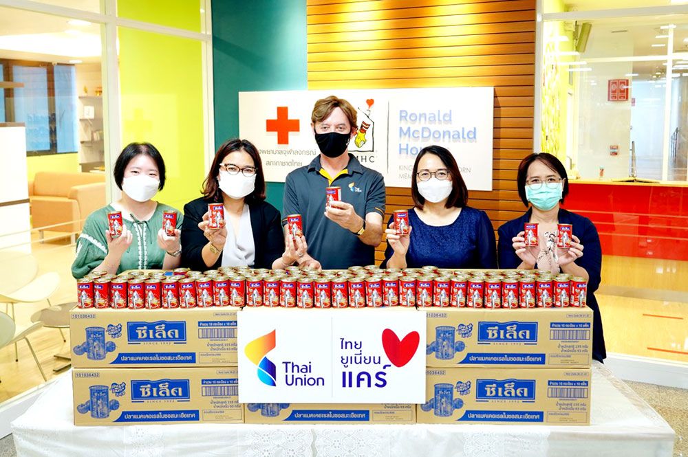 ไทยยูเนี่ยน บริจาคผลิตภัณฑ์