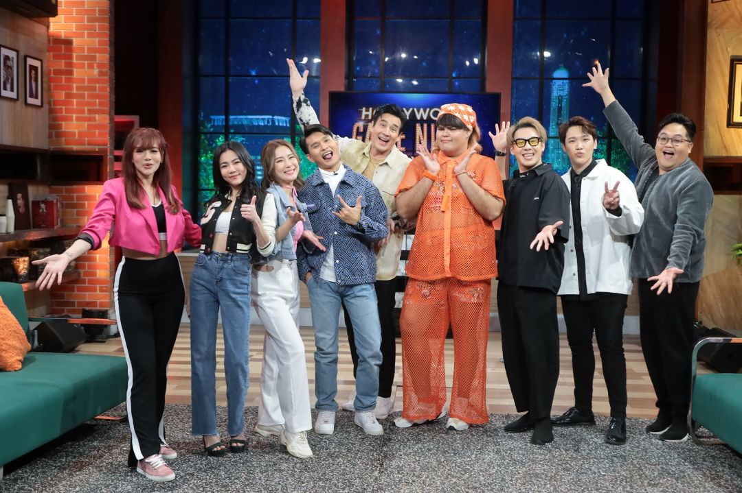 'สามหนุ่มเดอะสตาร์'ปะทะ'เกิร์ลลี่เบอร์รี่'งัดวิชาเพลงแข่งสู้เดือด!'Hollywood Game Night Thailand'