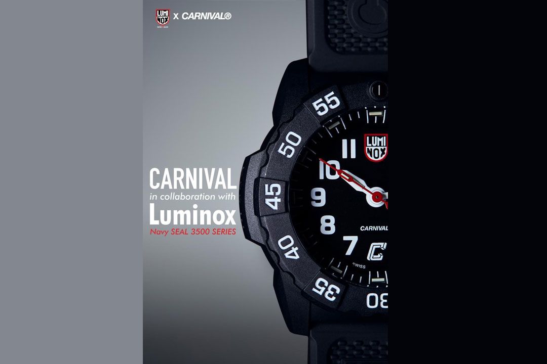 มาแล้ว!!! นาฬิกาคอลเลคชั่นพิเศษ CARNIVAL® x Luminox Navy Seal