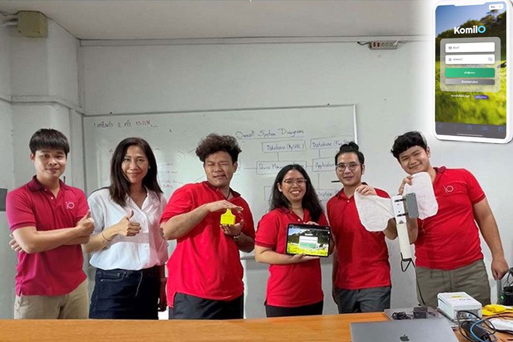 นศ.-ศิษย์เก่า‘มจธ.’พัฒนาแอปฯ  ‘KomilO’ตรวจจับการเป็นสัดของโคนม