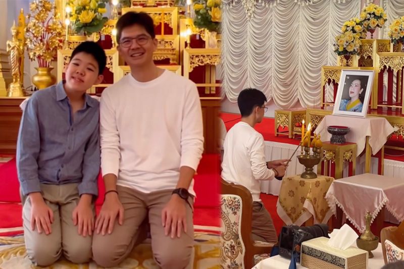 คิดถึงที่สุด ‘ณพ ณรงค์เดช’ ทำบุญครบรอบ 9 ปี ‘คุณหญิงพรทิพย์ ณรงค์เดช’