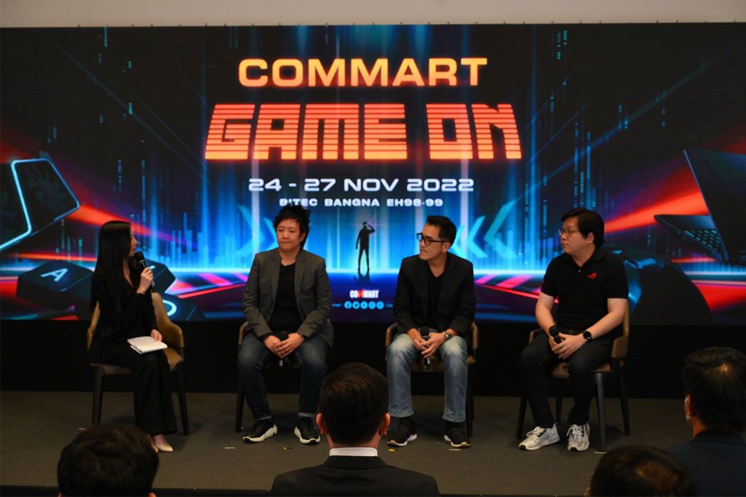 Commart Game On มหกรรมสินค้าไอที ส่งท้ายปี  พบกัน 24-27 พฤศจิกายน 2565 ที่ไบเทค บางนา