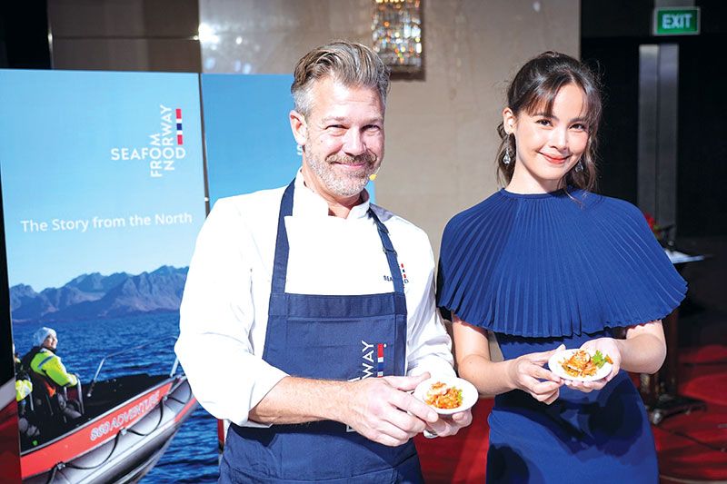 ‘ญาญ่า-อุรัสยา’พรีเซ็นเตอร์ Seafood from Norway  กับแคมเปญแรก‘The Story from the North’ในไทย