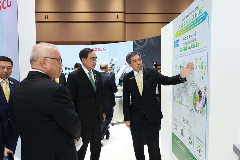 เอสซีจีโชว์นวัตกรรมสีเขียว บน APEC 2022 Thailand  รวมพลังฟื้นฟูเศรษฐกิจยั่งยืนบนเวทีผู้นำโลก ต่อยอด BCG