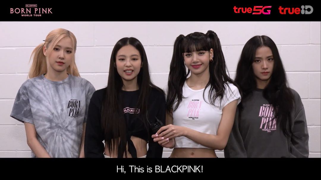 4 สาว BLACKPINK ส่งคลิปเอ็กซ์คลูซีฟ ชวนชาวทรู และ BLINKs ไทย  ร่วมสนุกไปกับทรู 5G