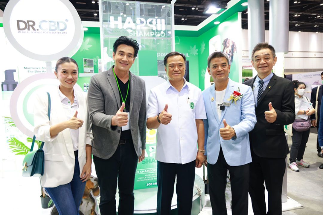 'ดร.ซีบีดี'ร่วมแสดงนวัตกรรมในงาน Asia International Hemp Expo 2022 อุตสาหรรมสมุนไพรไทยสู่ระดับเอเชีย