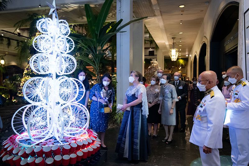 โรงแรมอนันตรา สยาม กรุงเทพ จัดงานฉลองคริสต์มาสการกุศล ปี 2565