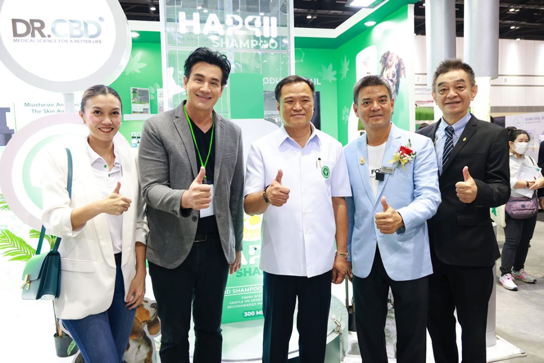 ดร.ซีบีดี ติดปีกอุตสาหรรมสมุนไพรไทยสู่ระดับเอเชีย แสดงนวัตกรรมในงาน Asia International Hemp Expo