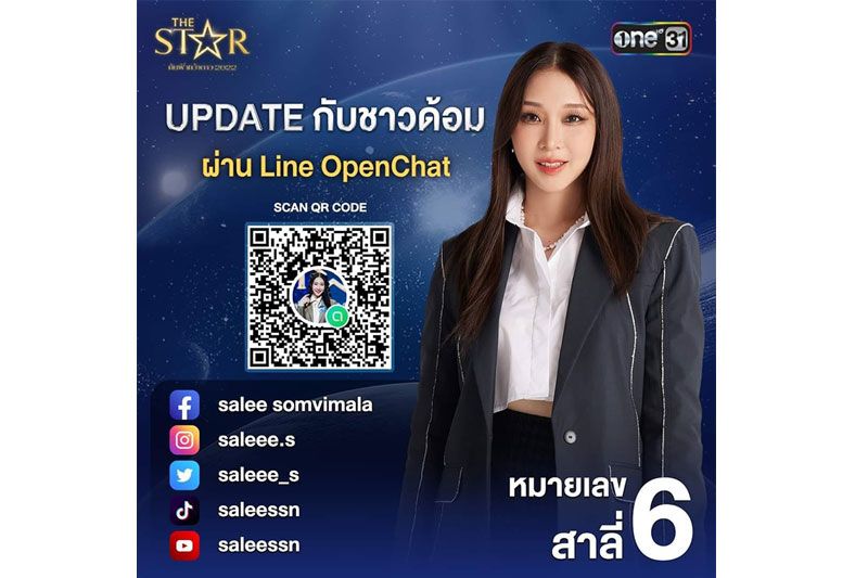 ด้อมชาวอุบลฯใจป๋าขึ้นป้ายLED เชียร์'สาลี่เดอะสตาร์'เข้ารอบลึกใน'The Star 2022'