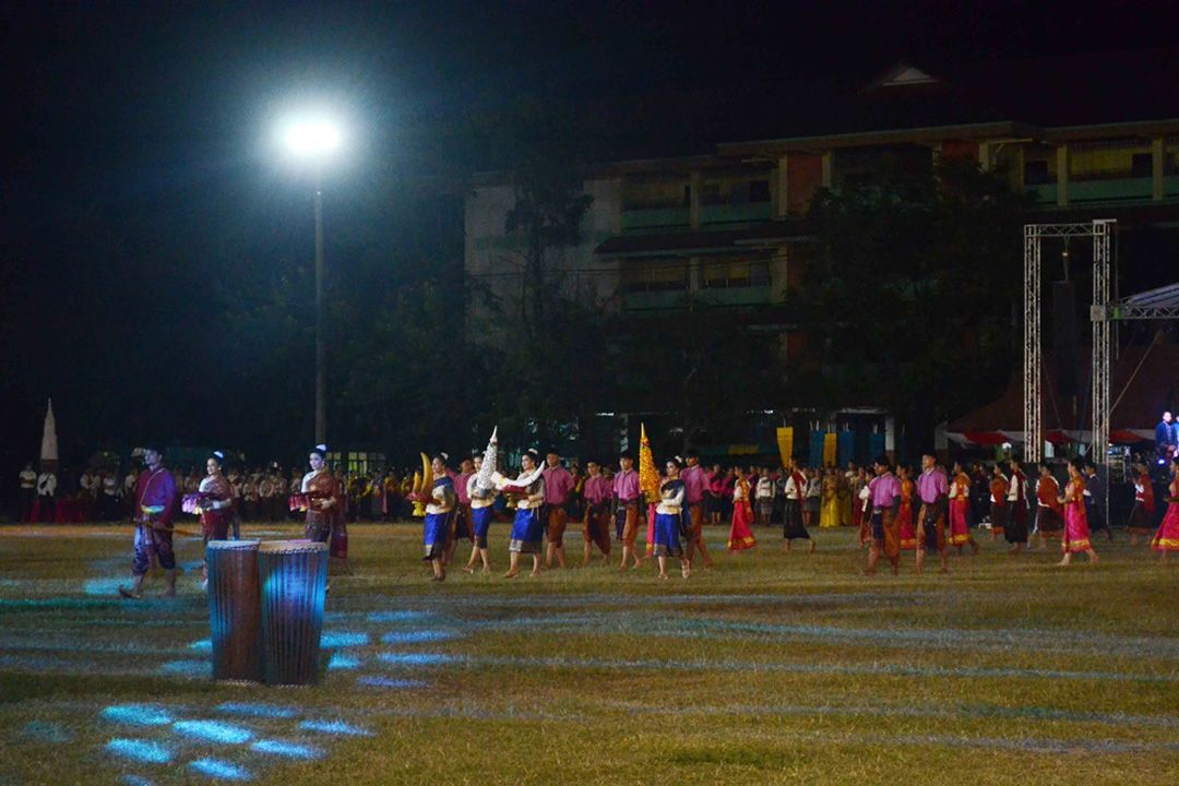 อลังการแสงสีเสียงเล่าขานตำนานประวัติศาสตร์อารยธรรม ภูมิปัญญากาฬสินธุ์