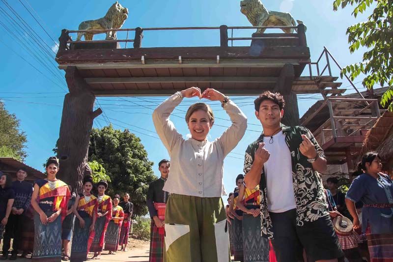 ‘คุณน้ำผึ้ง-อู’เข้าฐานเรียนรู้...ผ่านกิจกรรมวิถีชีวิตไทพวน