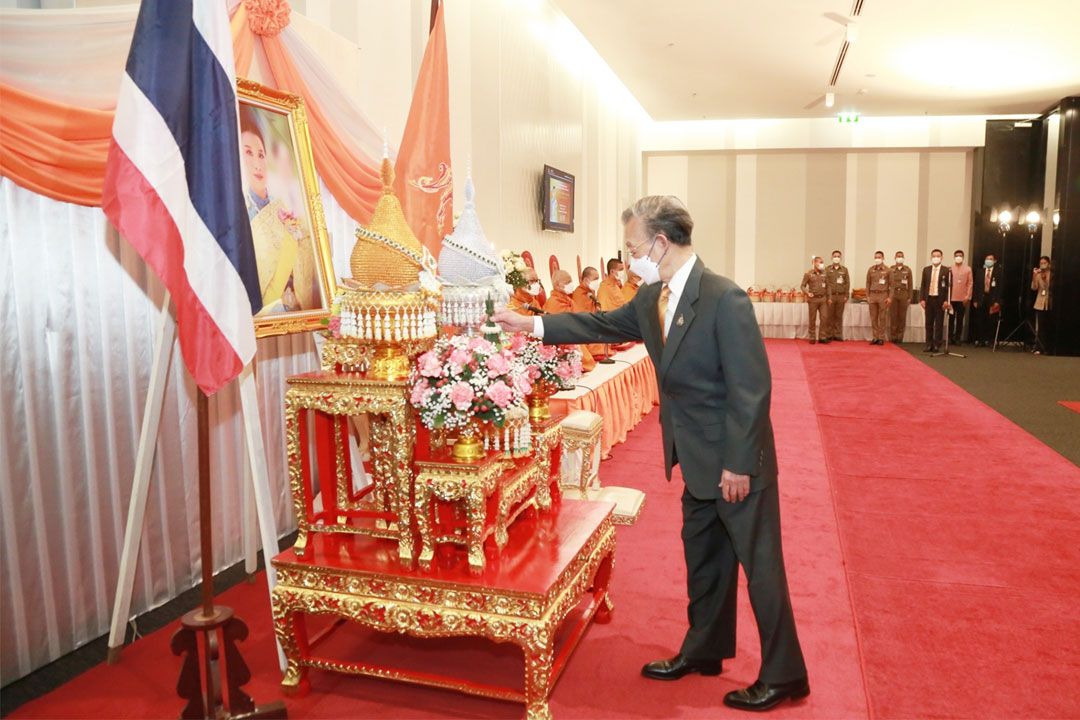 'วุฒิสภา'พร้อมใจใส่เสื้อสีส้มแสด จัดพิธี'โพชฌังคปริตร'ถวายพระพรแด่'พระองค์ภา'