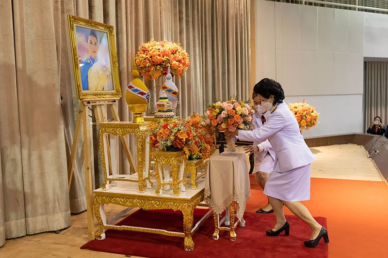 ราชวิทยาลัยจุฬาภรณ์ จัดพิธีถวายพระพรชัยมงคลแด่เจ้าฟ้าพัชรกิติยาภาฯ