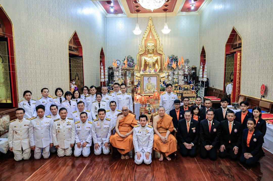 วัดไตรมิตร จัดพิธีเจริญพระพุทธมนต์ถวาย‘เจ้าฟ้าพัชรกิติยาภาฯ’