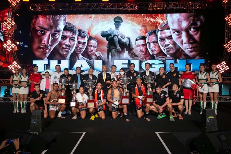 3 นักมวยไทย ครองถ้วยพระราชทาน ในศึก THAI FIGHT 2022