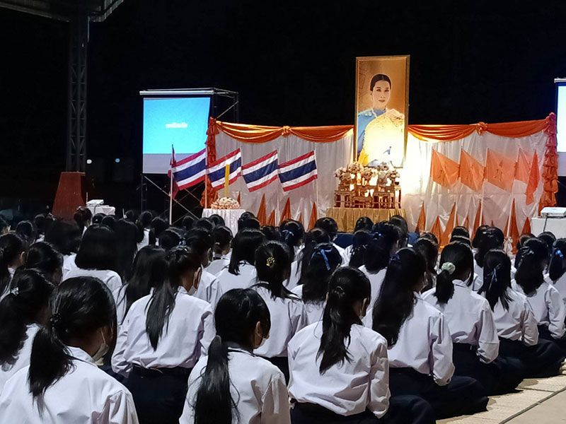 เจริญพระพุทธมนต์  บทโพชฌังคปริตร  ถวาย‘พระองค์ภา’