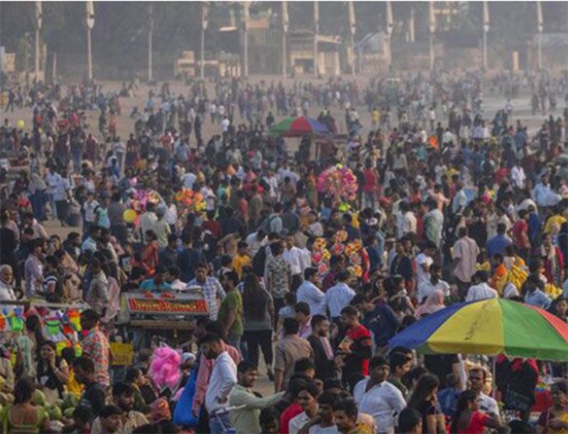 อินเดียแซงหน้าจีน  มีประชากรมากที่สุดในโลก