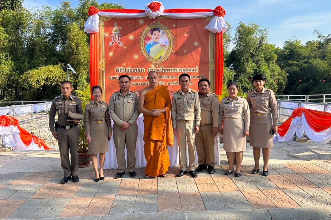 ‘วัดโพนงาม-เทศบาลตำบลสนามชัยเขต’สวดมนต์ถวายพระพรแด่‘พระองค์ภา’