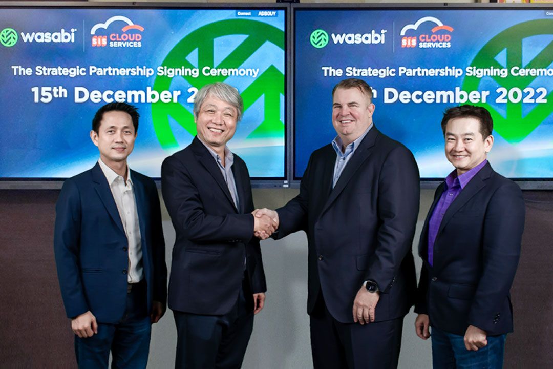 SiS Distribution ประกาศความร่วมมือกับ Wasabi Technologies นำ Hot Cloud Storage มาสู่ประเทศไทย