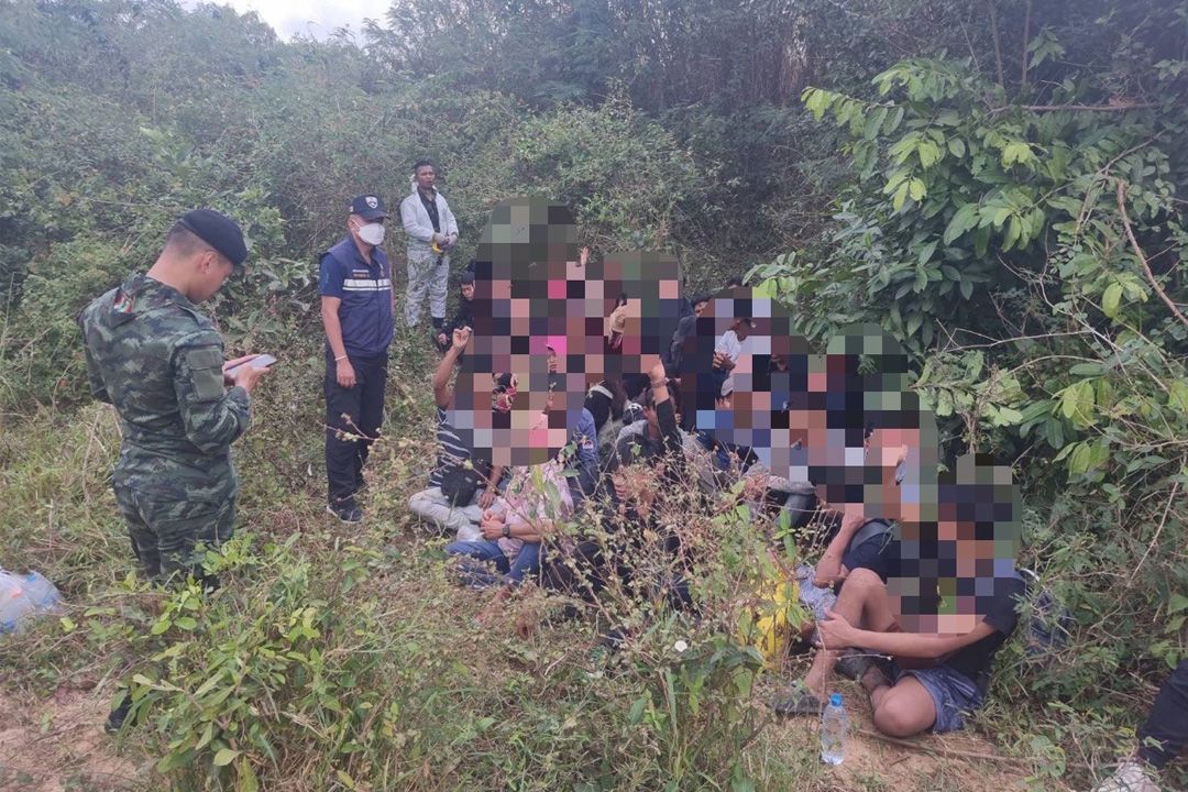 ตม.ประจวบฯรวบอีก 49 เมียนมาหนีเข้าเมือง มุ่งผ่านไทยไปมาเลเซีย