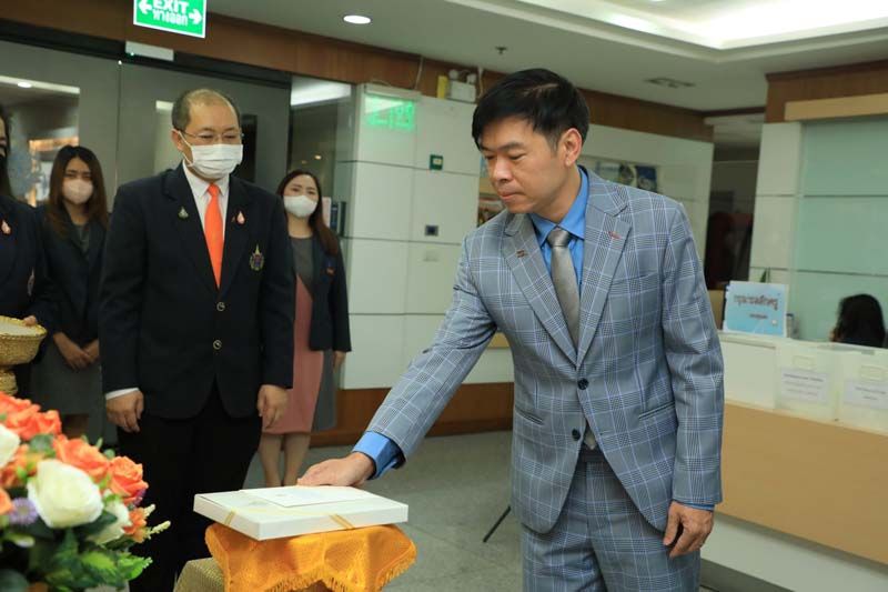 สมเด็จพระเจ้าน้องนางเธอ เจ้าฟ้าจุฬาภรณฯ พระราชทาน ส.ค.ส. เนื่องในวารดิถีขึ้นปีใหม่ แก่ สกสว.