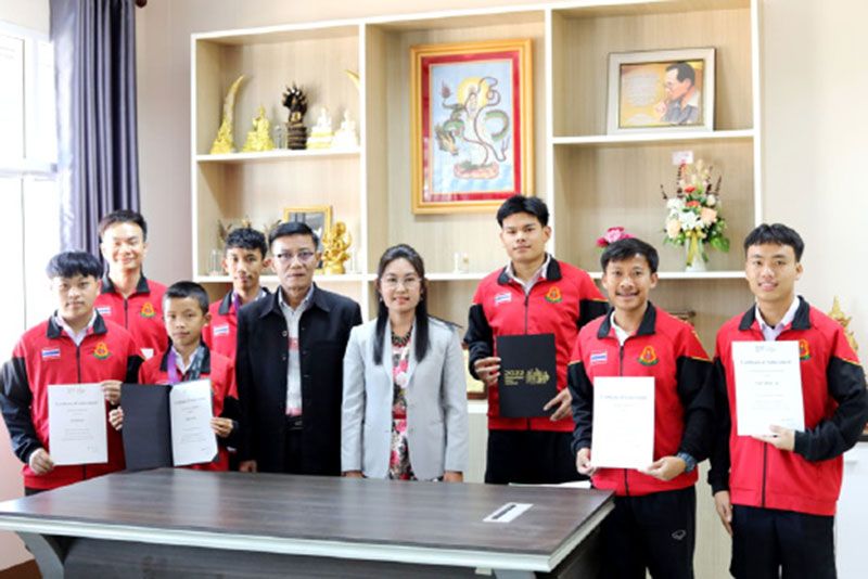 แสดงความยินดี นักเรียนได้รับรางวัล IRO 2022