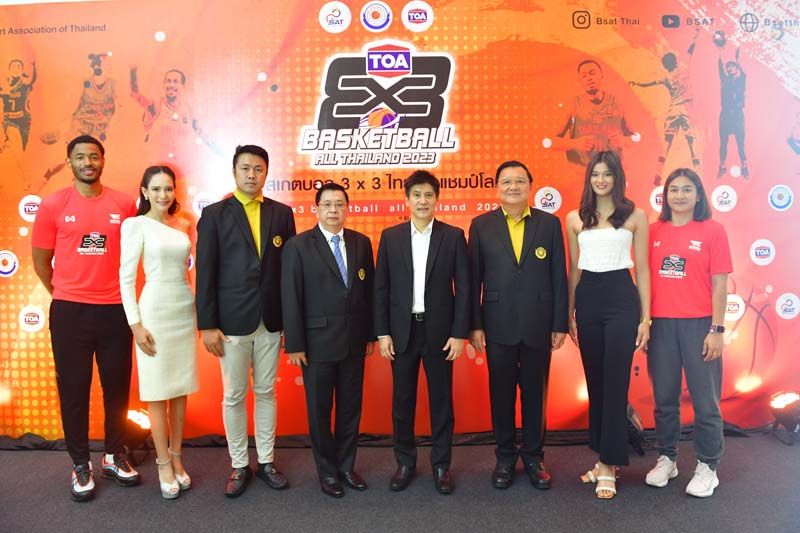 TOA ผนึกสมาคมกีฬาบาสฯ เปิดศึกแข่งขันยัดห่วง3x3 ทั่วไทย 'TOA 3x3 Basketball All Thailand 2023' ปลุกกระแสกีฬาให้กับเยาวชนไทย