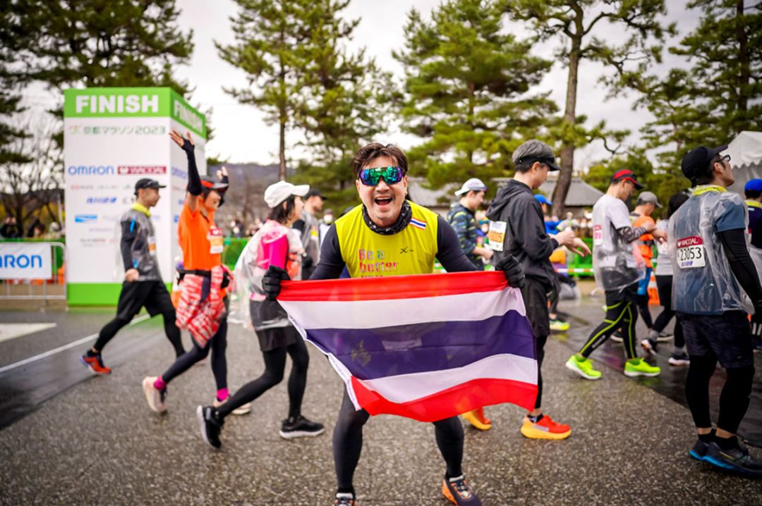 วาโก้สนับสนุนนักวิ่งไทยลงสนามเกียวโตมาราธอนเพื่อสิ่งแวดล้อมที่ยั่งยืน
