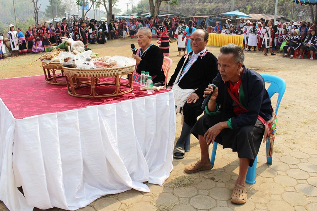 ชาวลาหู่ 10 หมู่บ้านตำบลปางมะผ้าจัดงานประเพณี 'กินวอ' ยิ่งใหญ่