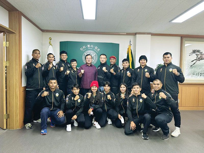 ‘มวยปล้ำไทย’ซ้อมแดนโสม ตั้งเป้าคว้าทองศึกซีเกมส์2023