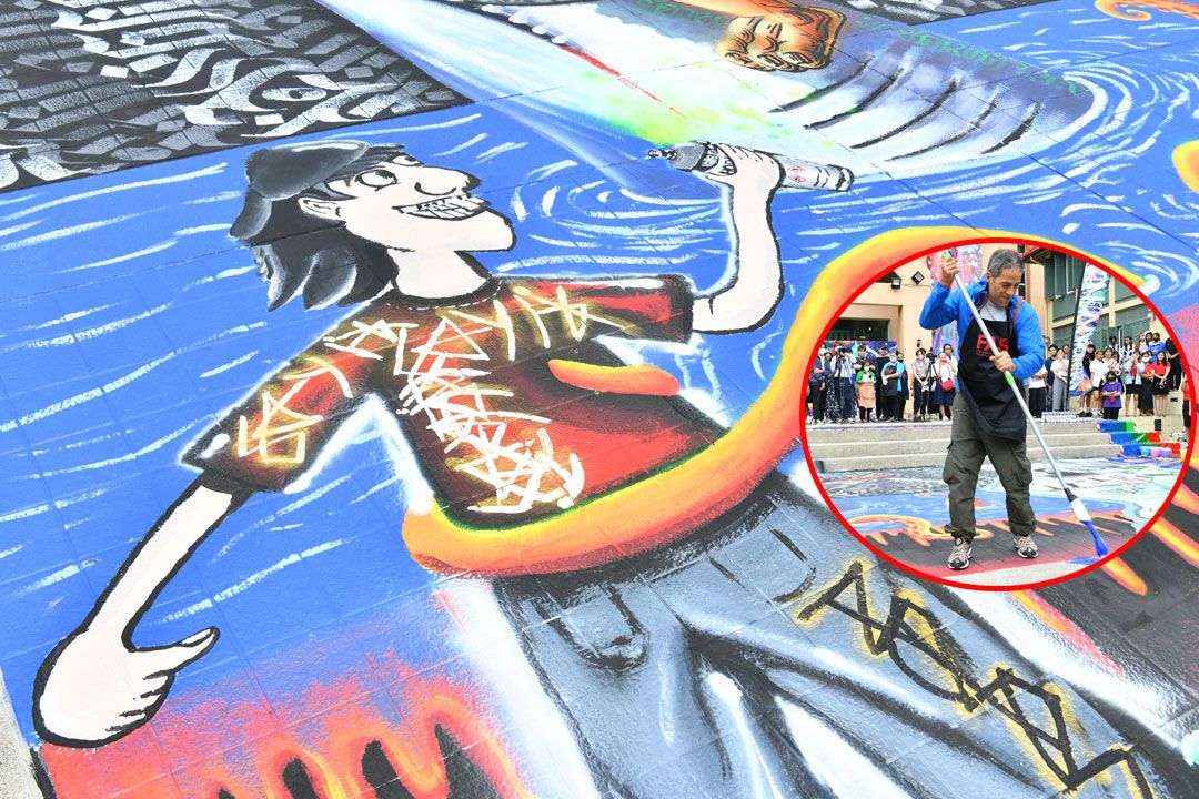 ‘JonOne’ ศิลปินระดับโลก บินร่วมถ่ายทอดผลงานศิลปะในนิทรรศการ ‘Color of Bangkok’