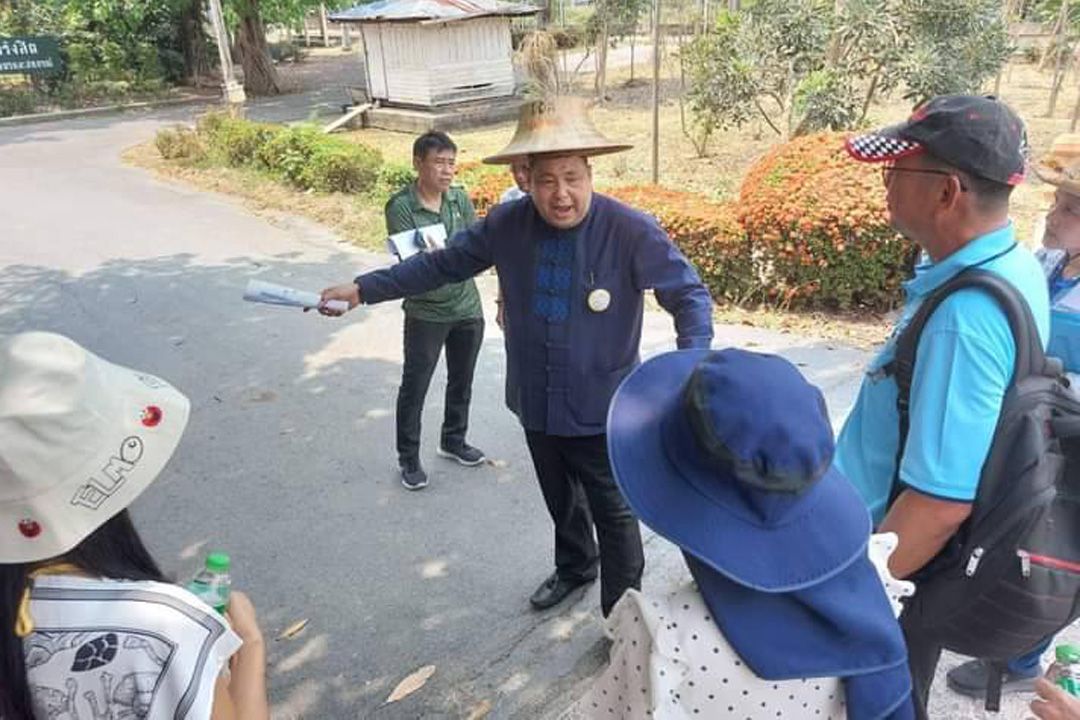 อธิบดีกรมการข้าว ลงพื้นที่ศวข.ปทุม ติดตามการเตรียมงานวันข้าว 66