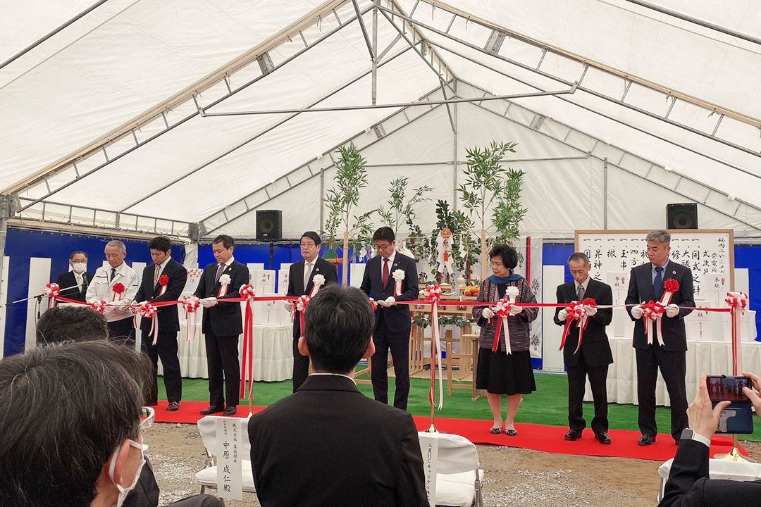 'ดร.วันดี'ซีอีโอ SPCG ร่วมพิธีเปิดโครงการ Fukuoka Miyako Mega Solar