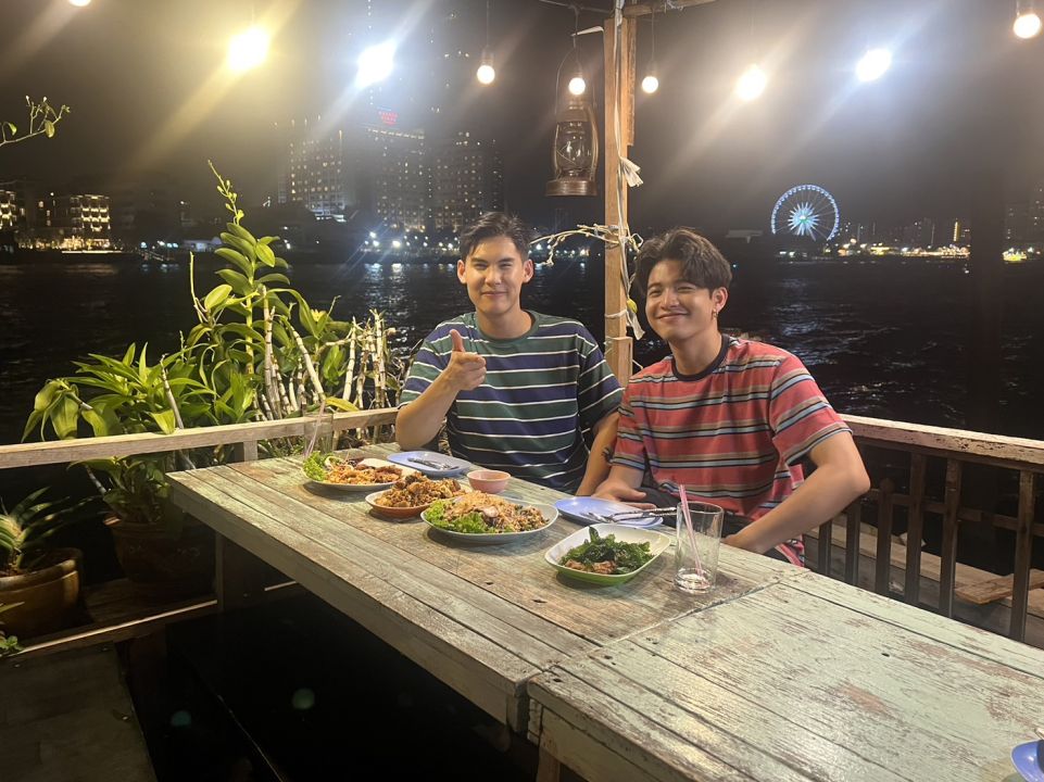 'กินไหนไปด้วยกัน'ชวนชิมเมนูเด็ด'บอส-ดรีม'ล่องเรือแม่น้ำเจ้าพระยา