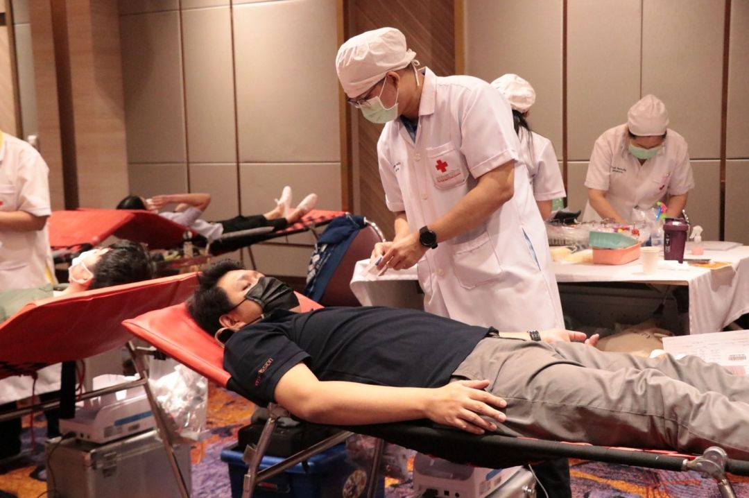 เมเจอร์ ซีนีเพล็กซ์ กรุ้ป ร่วมกับ สภากาชาดไทย ชวนทำบุญบริจาคโลหิตรับปีใหม่ไทย